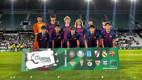 El Barcelona se corona en el Mundial de Clubes juvenil tras vencer al Racing Club