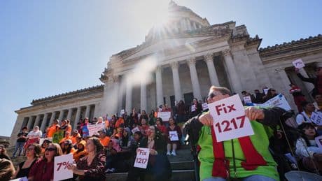 Washington governor signs rent-control bill into law
