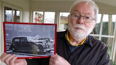 Rolls Royce used by Eisenhower in WW2 found with incredible letter inside