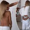 Tammy Hembrow shocks as she strips off and flashes bare bottom - after packing on PDA with Bailey Smith