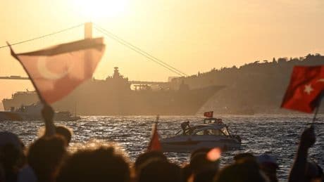 "Mavi vatanın" muhafızları İstanbul'u selamlayacak