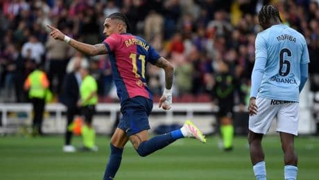 El Barça resucita y remonta ante el Celta para aferrarse a la Liga