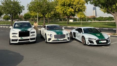 Luxusautos: Unterwegs in der Autoszene Dubai: Wenn die Polizei Rolls-Royce fährt