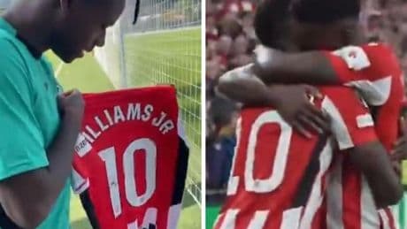 El '10', los golazos al Barça, bailes al ritmo de 'Hay Lupita...', la marchosa felicitación del Athletic a Nico