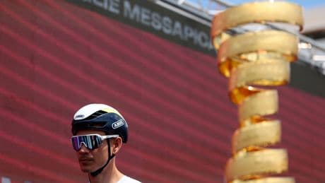 Aular, el samurái latino del Giro de Italia que comenzó con una bici de retales