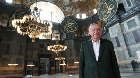 Cumhurbaşkanı Erdoğan'dan "Ayasofya-i Kebir Cami-i Şerifi" paylaşımı: Ebediyen özgür kalacak