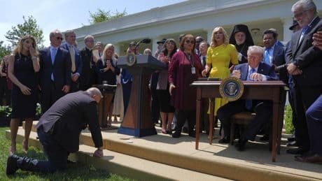 Critics say Trump's religion agenda will benefit conservative Christians the most