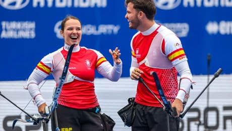 Un oro para la historia: Elia Canales y Andrés Temiño se proclaman campeones del mundo de tiro con arco