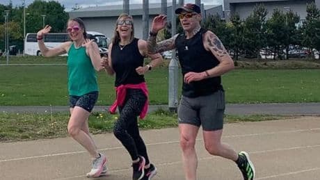 Caring Wishaw businessman runs almost 100 miles during 24-hour challenge for to help children