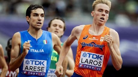 Medaillekandidaten Niels Laros en Nadine Visser overtuigen op WK atletiek