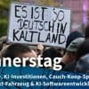 Donnerstag: Warnstreik bei TikTok in Berlin, Google mit mehr Milliarden für KI