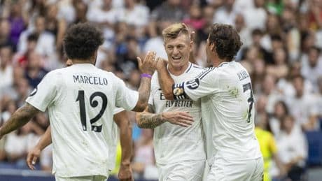 Kroos vuelve a reinar en el Bernabéu