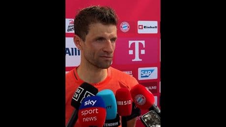 So hört man ihn selten - Bei dieser Frage wird Müller plötzlich ernst