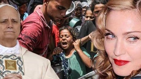 Madonna 'dayanamıyorum' diyerek Papa'ya çağrıda bulundu: Çok geç olmadan Gazze'ye gidin