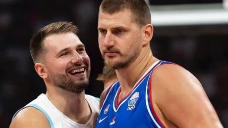 106-72: La Serbia de Jokic arrolla a la Eslovenia de Doncic