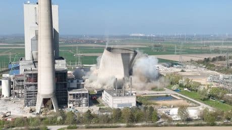 Kohlekraftwerk in Mehrum gesprengt - Hier fliegen 13.000 Tonnen in die Luft