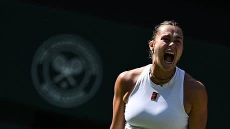 Wimbledon 2025: Aryna Sabalenka avoids early exit with hard-fought victory over Laura Siegemund