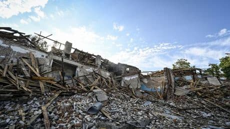 Krieg in der Ukraine: Acht Zivilisten in Donezk durch russischen Beschuss verletzt
