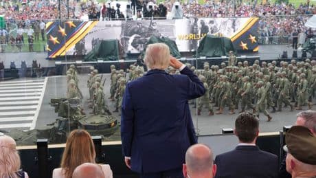 Top photos from Trump's 250th birthday parade for the US Army