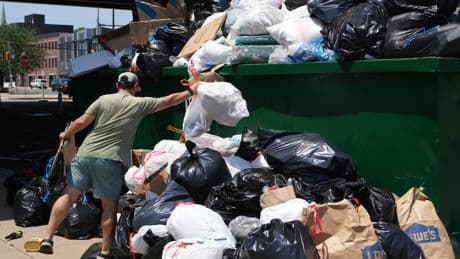 Trash Overflows in Philadelphia as City Workers’ Strike Enters Second Week