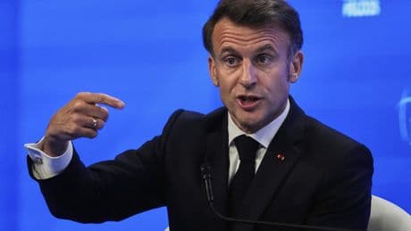 France's president will visit Greenland in a show of EU unity, Danish leader says