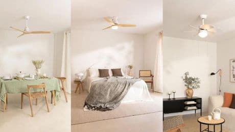 Si tuvieras que elegir un solo ventilador para refrescar tu casa sería este y lo colocarías en esta estancia (palabra de experta)