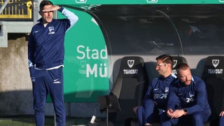2. Fußball-Bundesliga: Serie gerissen: Hertha BSC verliert in Münster
