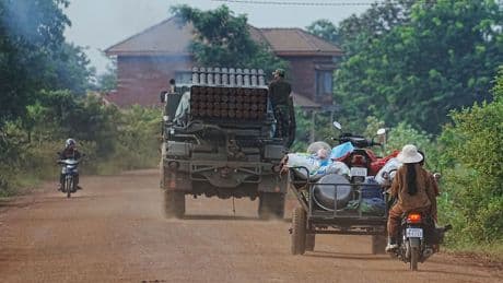 100.000 auf der Flucht: Neue Kämpfe an Grenze zwischen Thailand und Kambodscha