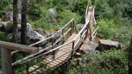 La aventura de los puentes colgantes del Brugent