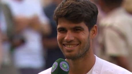 El momentazo de Alcaraz con Murray y el golf: "Él te dijo que me hicieras esta pregunta, ¿verdad?