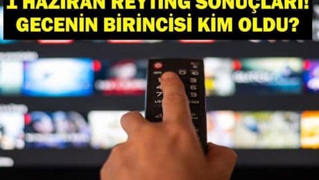 1 HAZİRAN REYTİNG SONUÇLARI: 1 Haziran reyting sonuçları açıklandı mı? Maymunlar Cehennemi: Şafak Vakti, Teşkilat, Kızılcık Şerbeti, Çok Güzel Hareketler 2, Kim Milyoner Olmak İster?, Survivor, Deli Deli Küpeli gecenin birincisi kim oldu?