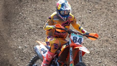 Herlings maakt na gebroken sleutelbeen in Lommel rentree in MXGP
