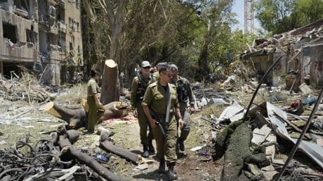 Iranian missile fired after U.S. strikes causes heavy damage but few injuries in Tel Aviv