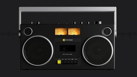 We Are Rewind Cassette Tape Boombox Revives A Classic Vintage Music Format