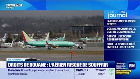 Droits de douane: l'aérien risque de souffrir