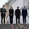 Europese leiders verenigen zich dag na Poetin-parade in Kyiv: ‘Maandag al staakt-het-vuren’