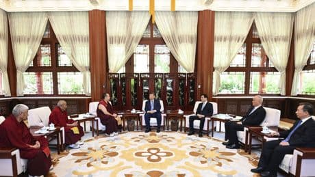 China's Panchen Lama pledges loyalty to the Communist Party in a meeting with Xi