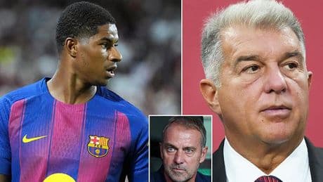 Barcelona give update on registration of six players - with Marcus Rashford among stars sweating on being available for start of LaLiga season