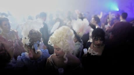 2,500 revelers in baroque costumes dance until dawn at Versailles' masked ball