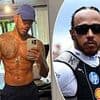 Fans claim Lewis Hamilton's 'Thirst Trap Curse' is BACK after Ferrari star's shirtless gym selfie sparks bizarre theory