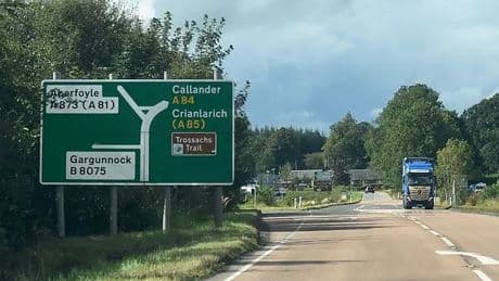A84 farm shop staff were 'first on scene' when car flipped and crashed into field as campaigners call for urgent action