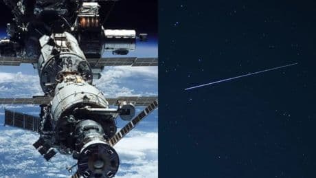 Como nunca las habrás visto: así se ven las perseidas desde la Estación Espacial Internacional