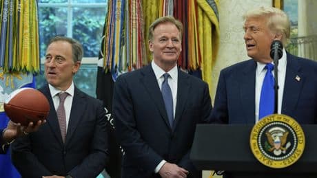 Trump announces Washington will host 2027 NFL draft