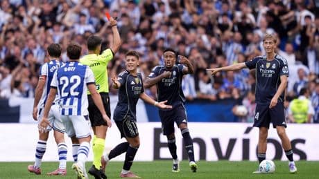 Mbappé, Güler y la resistencia dan al Madrid la cuarta victoria ante la Real Sociedad