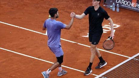 Balance of power shifts on eve of French Open as Jannik Sinner and Carlos Alcaraz push to new heights