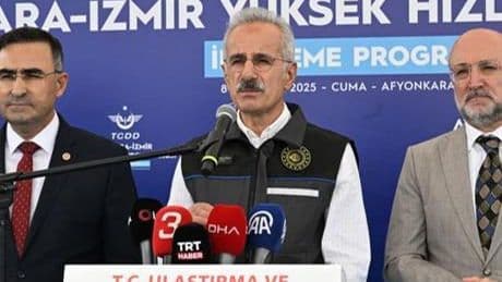 Ankara-İzmir YHT ile seyahat süresi 3,5 saate düşecek