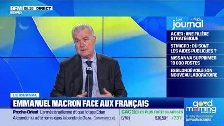 Emmanuel Macron face aux Français