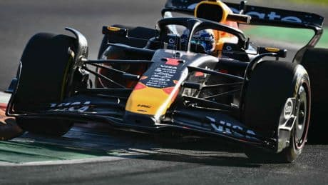 Max Verstappen zesde in tweede training Monza, beperkte verschillen achter Lando Norris