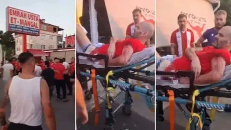 Samsunspor açıkladı: Deplasman yolunda taraftara silahlı saldırı... 4 kişi yaralandı!
