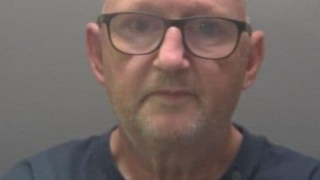 Moment pensioner swipes £250 of steaks in scooter heist